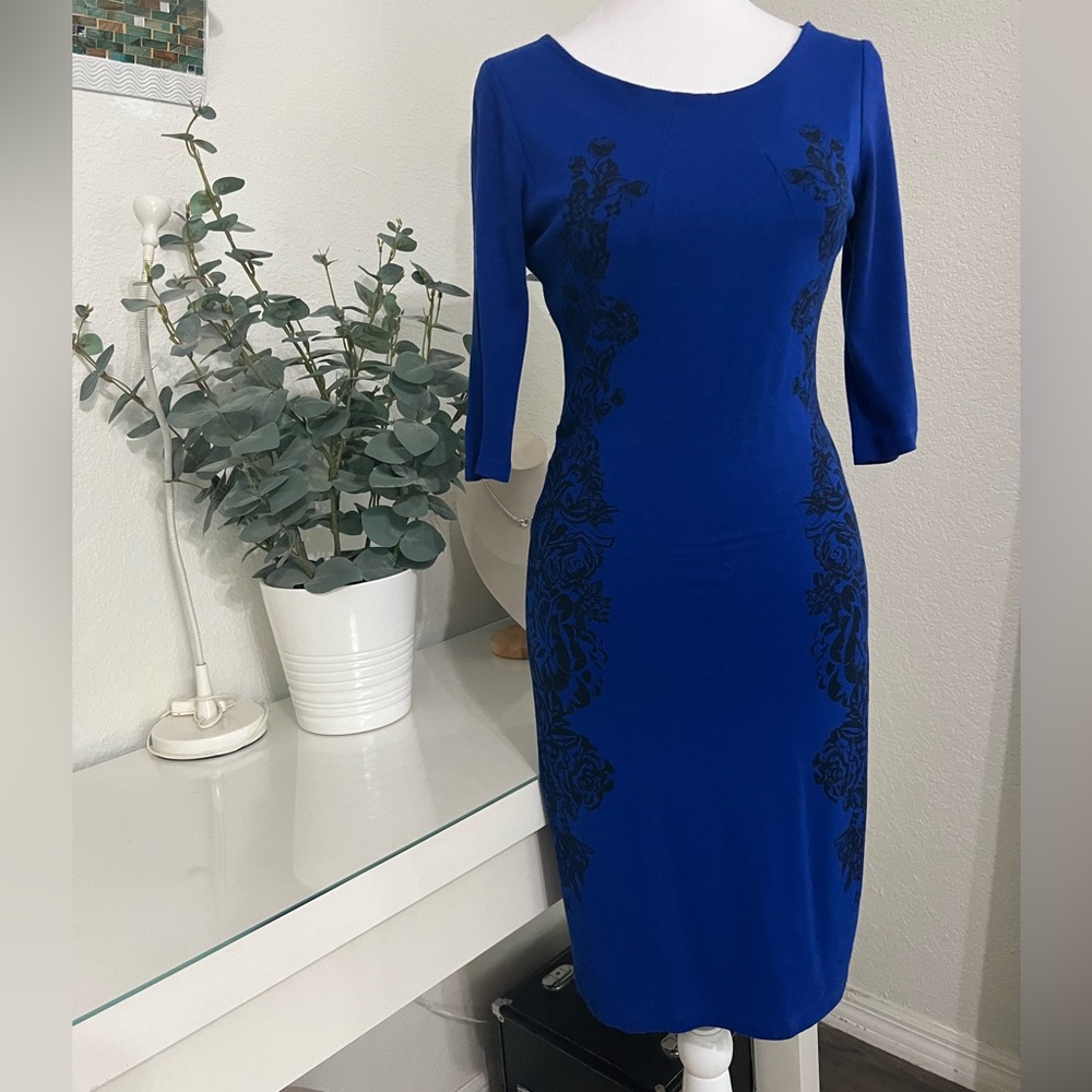 Royal Blue Dress - Size S - Picture 3 of 7